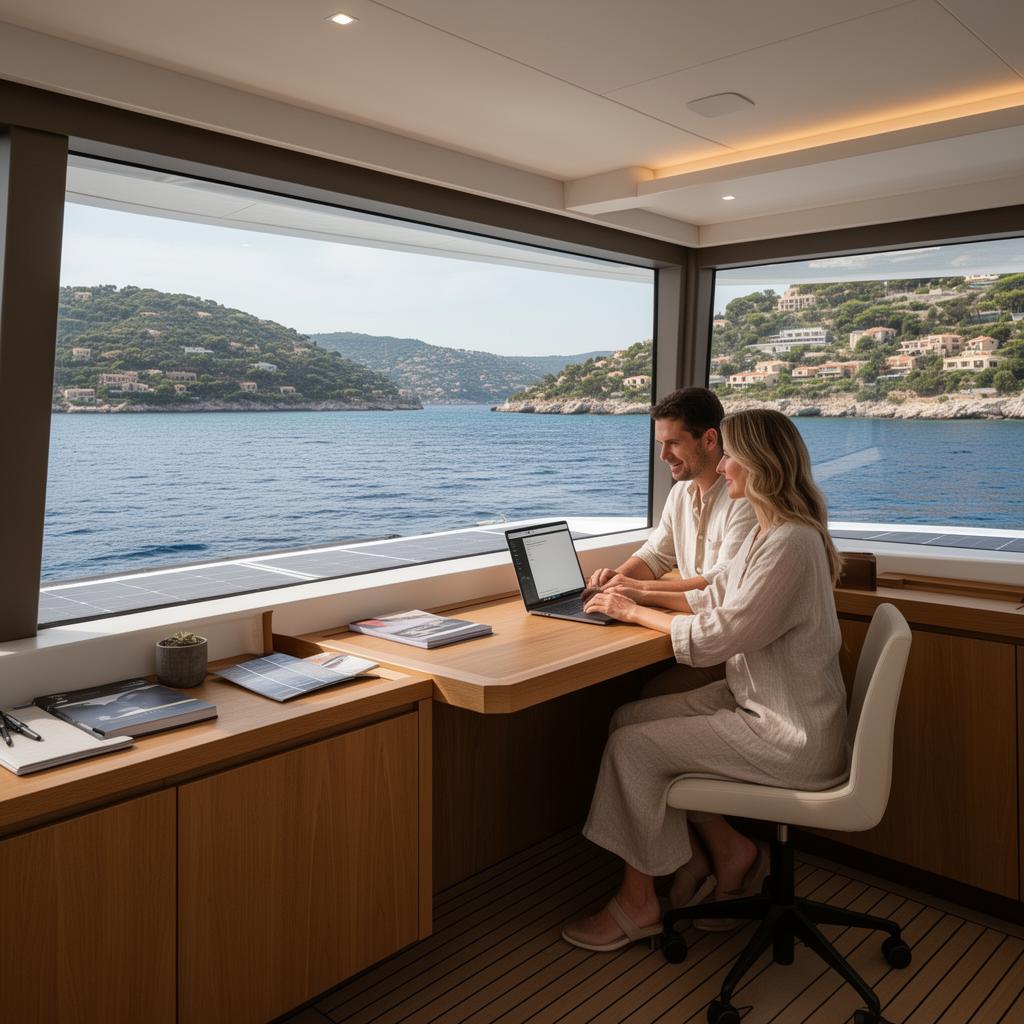 Living and working aboard YachtFino